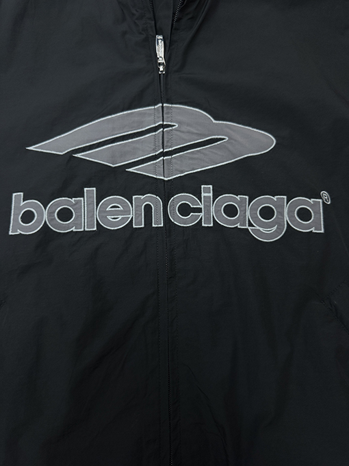 バレンシアガ Balenciaga Basketball 文字プリントのジップアップジャケットシリーズ