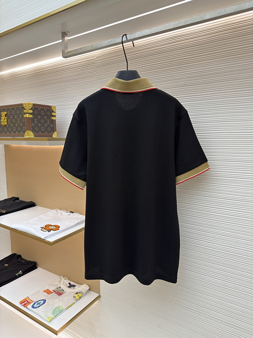 バーバリー BURBERRY レターロゴ入り半袖ポロシャツ