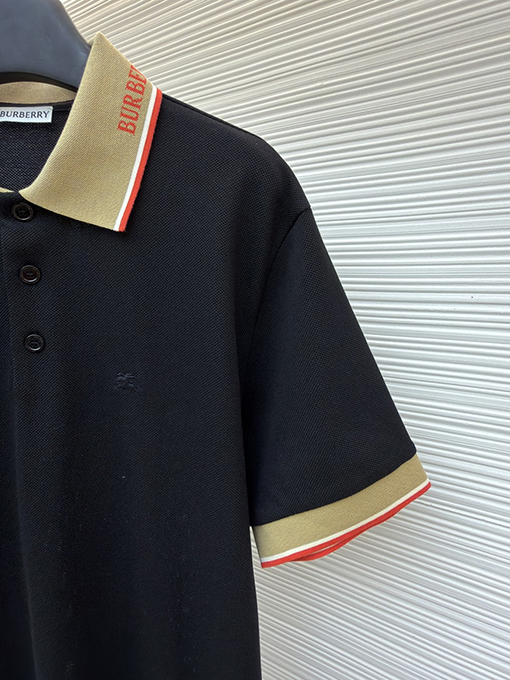 バーバリー BURBERRY レターロゴ入り半袖ポロシャツ