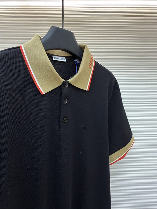 バーバリー BURBERRY レターロゴ入り半袖ポロシャツ