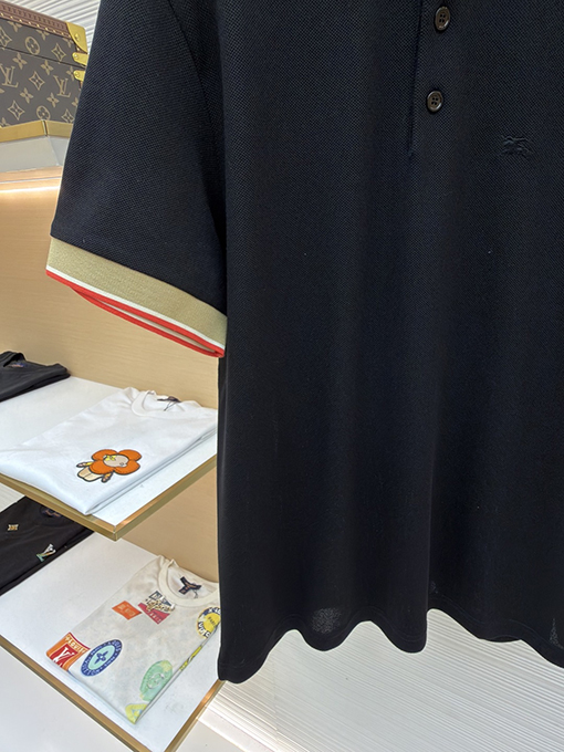 バーバリー BURBERRY レターロゴ入り半袖ポロシャツ