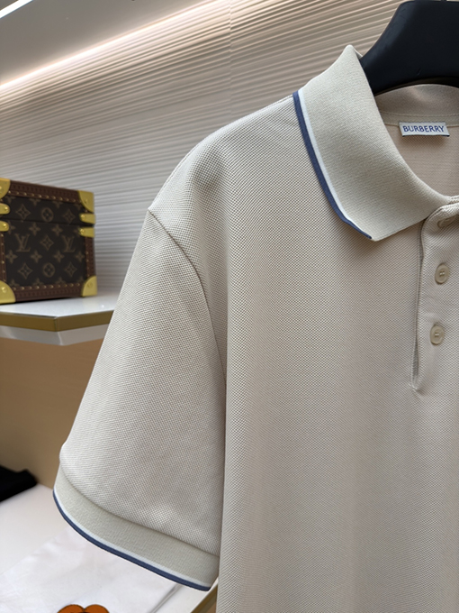 バーバリー BURBERRY レターロゴ入り半袖ポロシャツ
