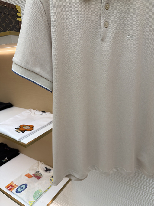バーバリー BURBERRY レターロゴ入り半袖ポロシャツ