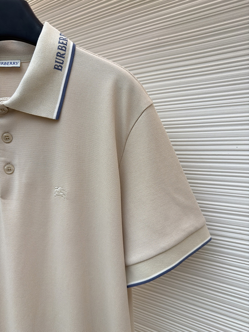 バーバリー BURBERRY レターロゴ入り半袖ポロシャツ