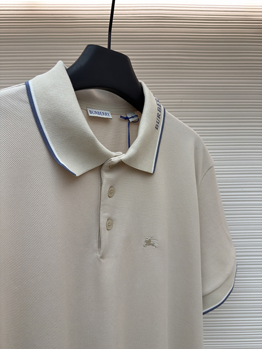バーバリー BURBERRY レターロゴ入り半袖ポロシャツ
