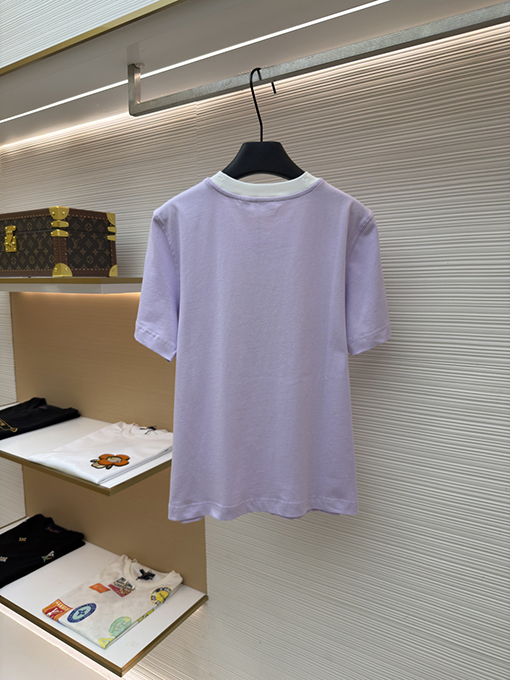 バーバリー レディースデイジー刺繍入り半袖Tシャツ