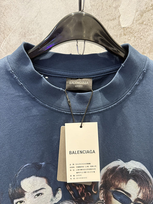 バレンシアガコピー アンバサダーコラボレーションシリーズ シグネチャーエディション イタスタイル半袖Tシャツ