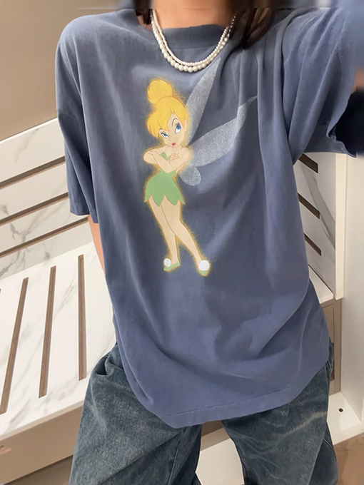 セントマイケルコピー ドラえもんプリントの半袖Tシャツ