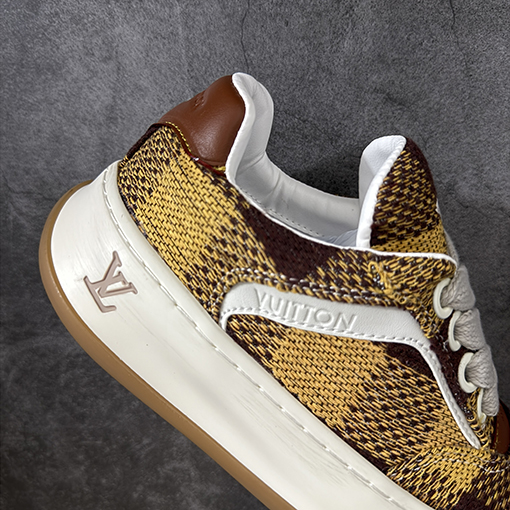 ルイヴィトンスーパーコピー Tilted Low Sneakers ローカットモノグラム デニムスポーツシューズ 