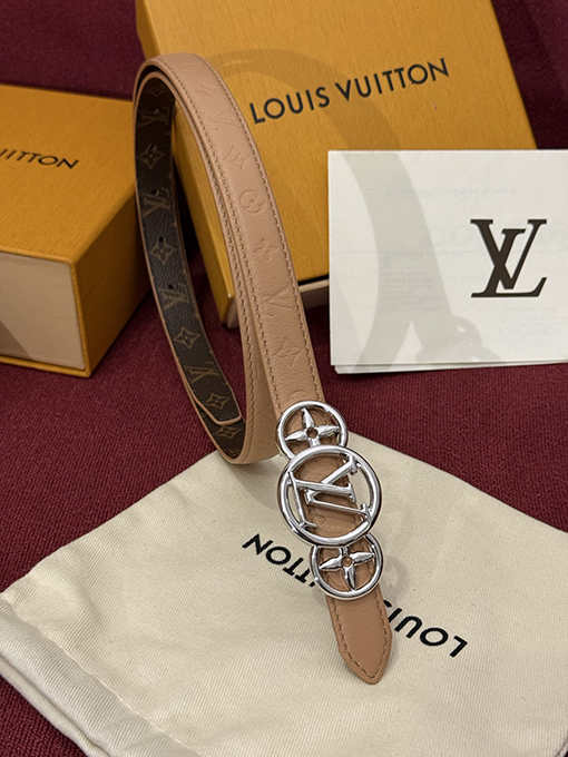 ルイヴィトン LV Flowergram 20mm レディースフラワーバックルデザインベルト   
