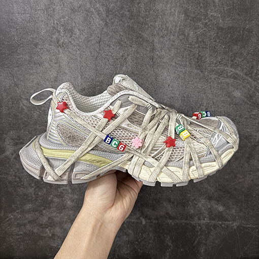 バレンシアガ 3XL Sneakers 10代 メッシュレースアップローカットレトロダッドシューズ