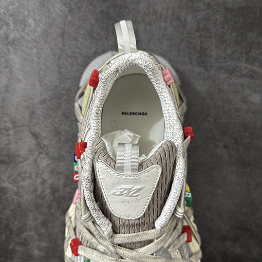 バレンシアガ 3XL Sneakers 10代 メッシュレースアップローカットレトロダッドシューズ