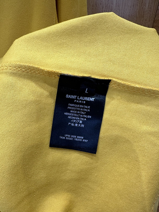 サンローランスーパーコピー SAINT LAURENT レタープリントパーカー