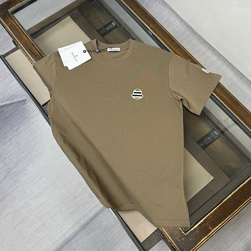 モンクレールコピー 夏のクラシッククルーネック半袖Tシャツ