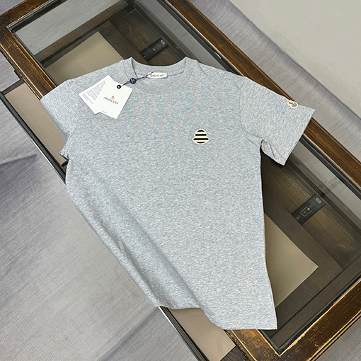 モンクレールコピー 夏のクラシッククルーネック半袖Tシャツ