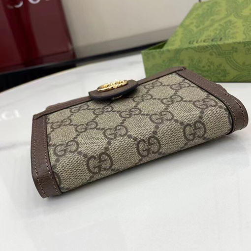 グッチコピー Ophidia GG Supreme ショートタイプのカードホルダー／財布