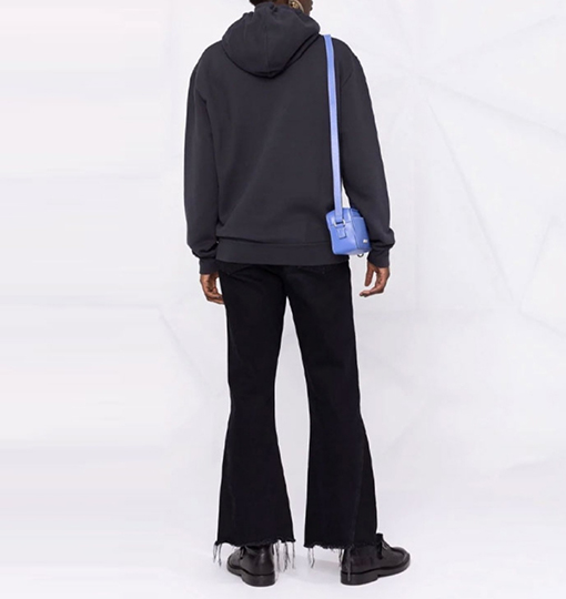 サンローラン SAINT LAURENT レトロなバッジプリントパーカー