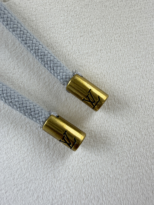 ルイヴィトン コットン刺繍ロゴ入りショートパンツ