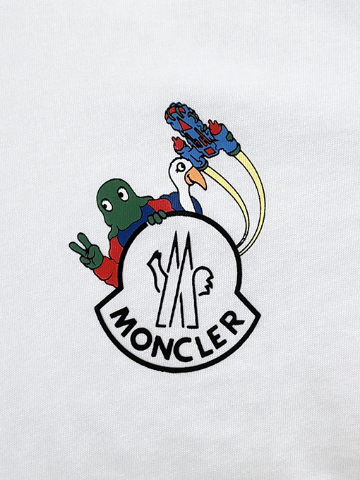 モンクレール クラシックプリント半袖Tシャツ