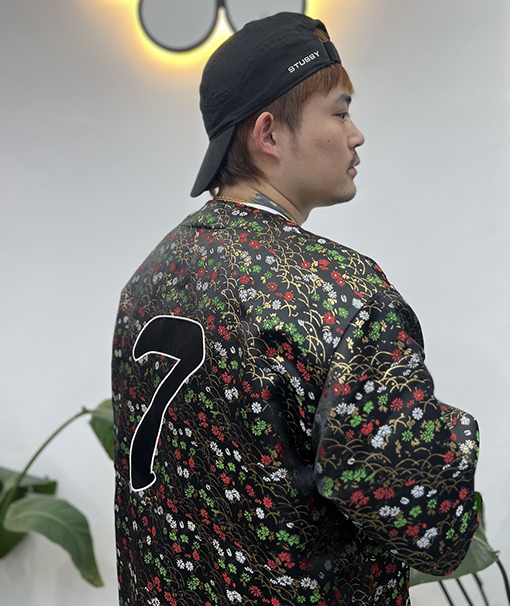 シュプリーム SUPREME 花柄ジャカード織りの半袖ジャージー