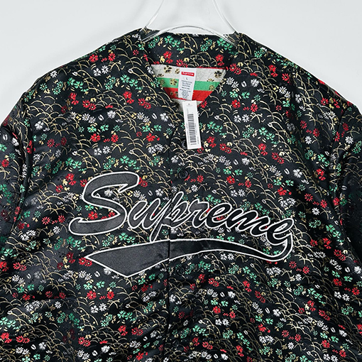 シュプリーム SUPREME 花柄ジャカード織りの半袖ジャージー