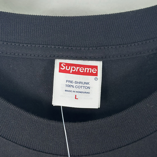 シュプリームコピー SUPREME 炎の幽霊の頭のプリント入りクルーネック長袖シャツ