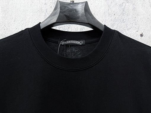 クロムハーツ プリント入りクルーネック半袖Tシャツ