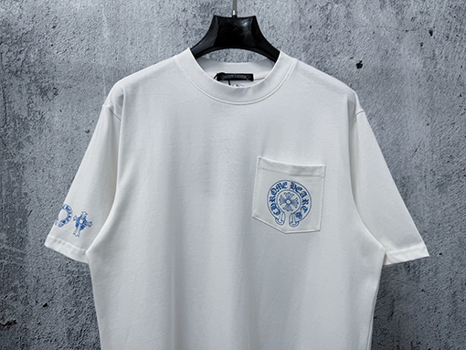 クロムハーツ クラシックプリント クルーネック 半袖Tシャツ