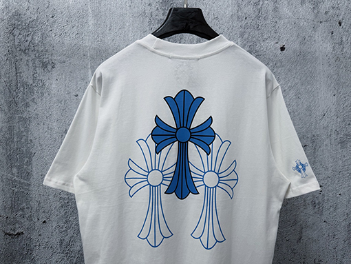 クロムハーツ クラシックプリント クルーネック 半袖Tシャツ