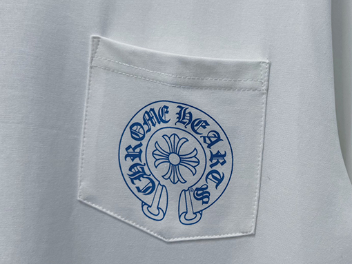 クロムハーツ クラシックプリント クルーネック 半袖Tシャツ