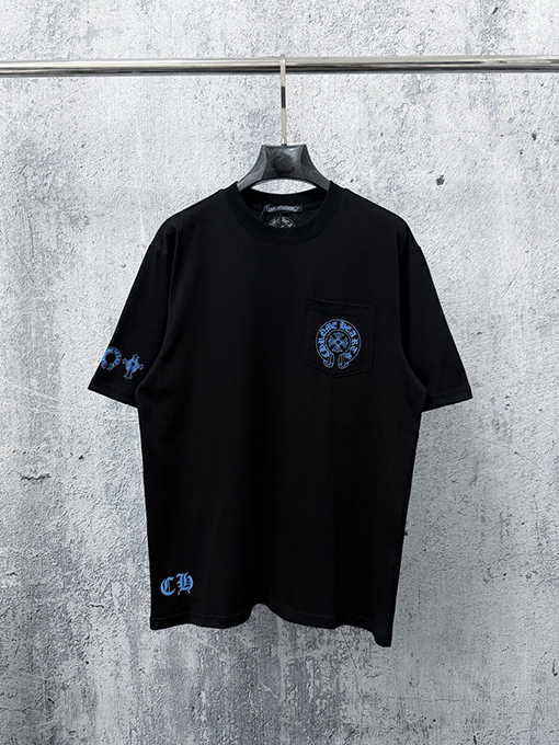 クロムハーツ クラシックプリント クルーネック 半袖Tシャツ