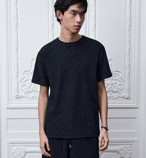 ディオール コットンテリージャカード半袖Tシャツ