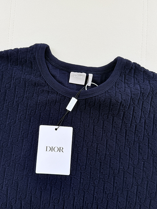 ディオール コットンテリージャカード半袖Tシャツ