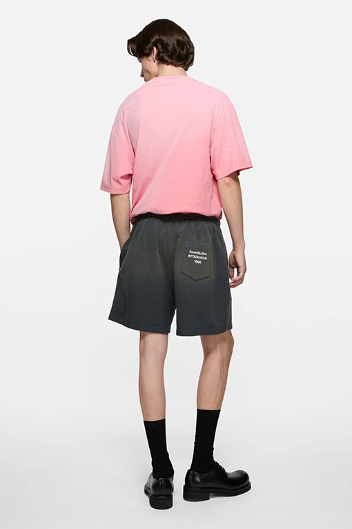 アクネストゥディオズ Acne Studios ヴィンテージ風ダメージプリントショートパンツ