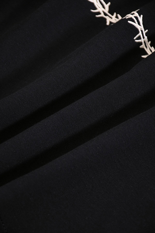 ディオール Dior シンプルな文字刺繍入り半袖Tシャツ