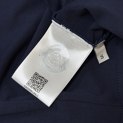 モンクレール 刺繍ロゴ入り半袖Tシャツ