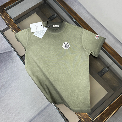 モンクレールスーパーコピー カップルけヘビーデューティーウォッシュ半袖Tシャツ