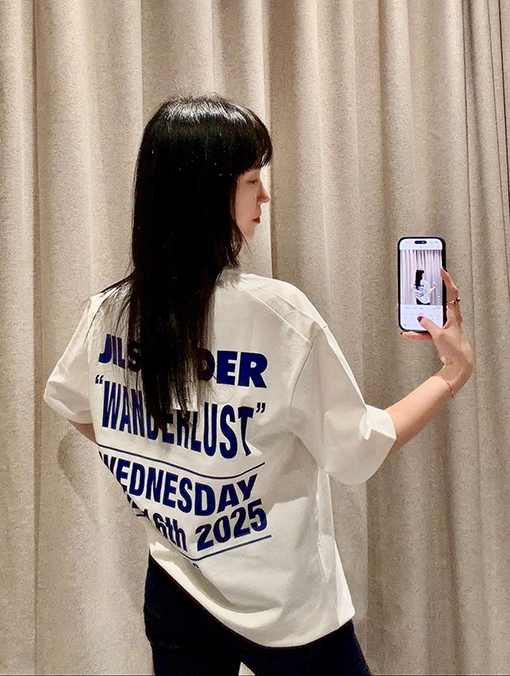 ジルサンダーコピー JIL SANDER ショースタイル ブルースカイ 半袖Tシャツ