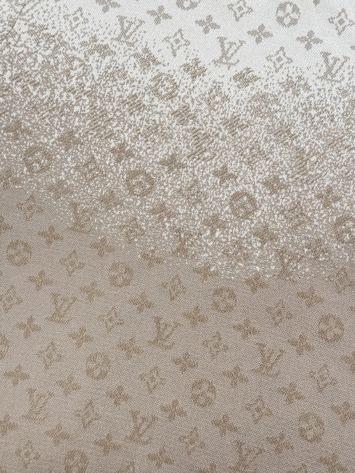 ルイヴィトン グラデーション花柄ニットセーター