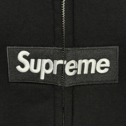 シュプリーム X マルタンマルジェラスーパーコピー SUPREME コラボレーションインクスプラッター刺繍ジップアップパーカー