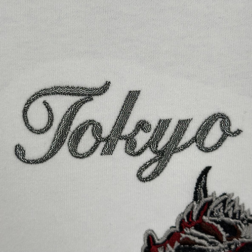 シュプリーム偽物 SUPREME 東京刺繍モンスター半袖Tシャツ