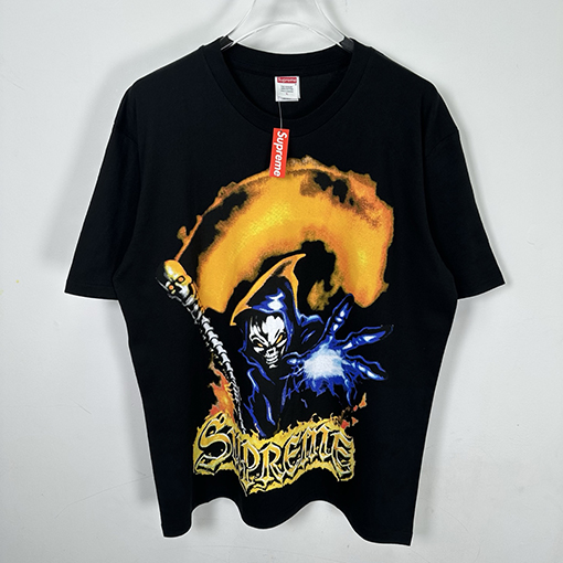 シュプリームコピー SUPREME アメリカンストリートスタイル　デスプリント半袖Tシャツ