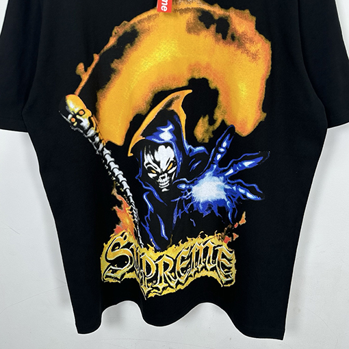 シュプリームコピー SUPREME アメリカンストリートスタイル　デスプリント半袖Tシャツ