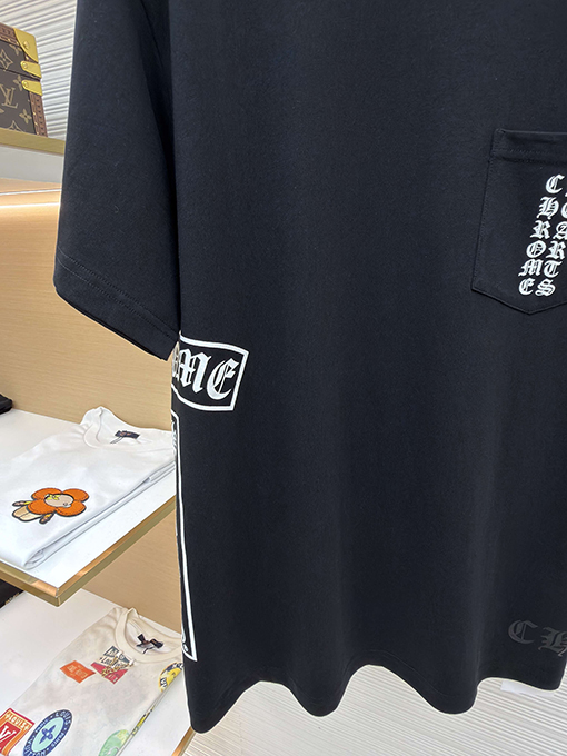 クロムハーツコピー クラシックプリント半袖Tシャツ