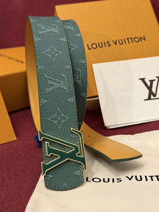 ルイヴィトン LV Dimension Monogram Surplus クラシックユニセックスのワークウェアフリップアップベルト