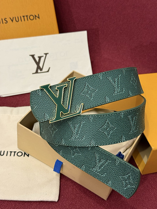 ルイヴィトン LV Dimension Monogram Surplus クラシックユニセックスのワークウェアフリップアップベルト