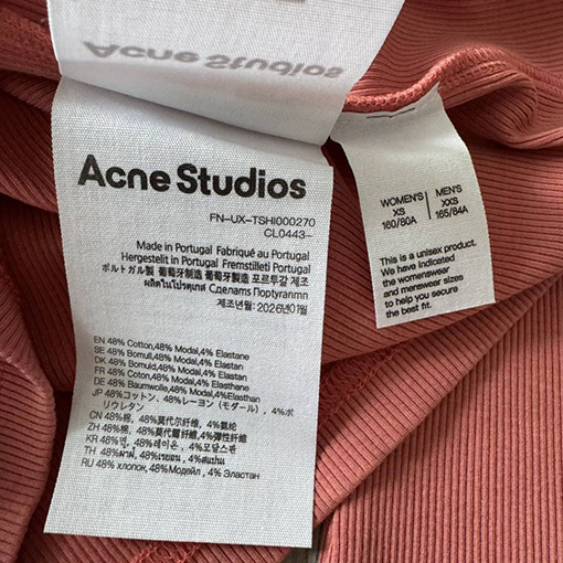 アクネストゥディオズ Acne Studios 人気の長袖シャツ