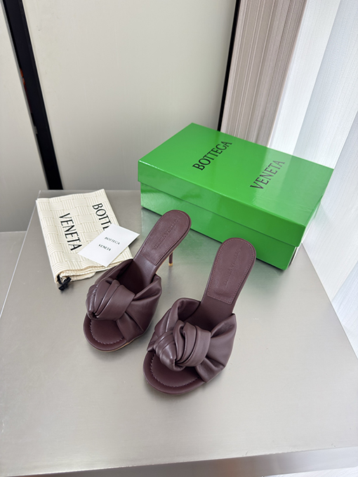 ボッテガヴェネタ Cherry Flat Mule レディースネクタイハイヒールサンダル
