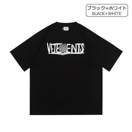 【ヴェトモン】メンズ レディース 半袖Tシャツ  