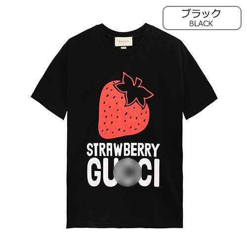 グッチ偽物メンズ レディース 半袖Tシャツ